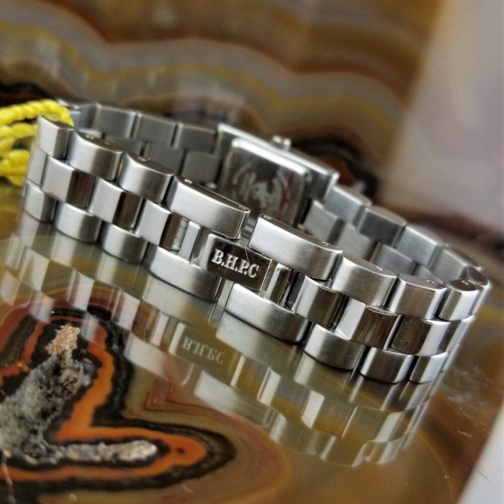 POLO Silver Swarovski Crystal Bracelet Watch Beverly Hills Polo - Picture 5 of 5